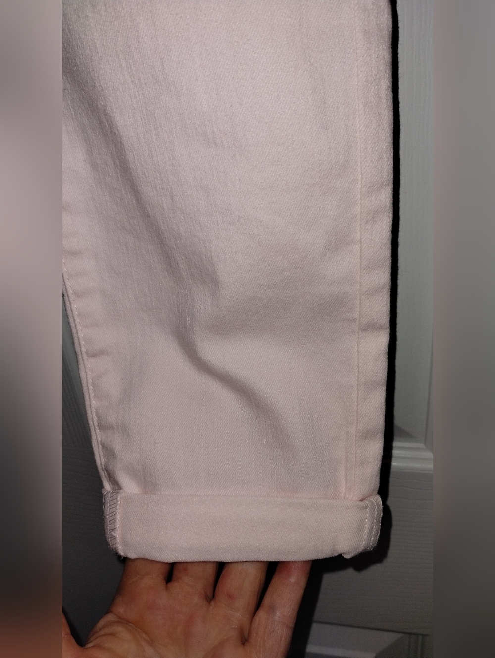 d.jeans Pale Pink High Waist Ankle Jeans - Picture 7 of 9
